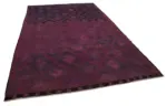 Cıcım Eskitme Pembe Renk Keçi Kılı El Dokuma Kilim-220x355 - Görsel 2