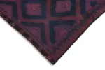 Cıcım Eskitme Pembe Renk Keçi Kılı El Dokuma Kilim-220x355 - Görsel 4