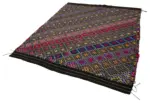 Cıcım Eskitme Multi Renk Keçi Kılı El Dokuma Kilim-191x236 - Görsel 3