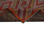 Cıcım Eskitme Multi Renk Keçi Kılı El Dokuma Kilim-175x377 - Görsel 6