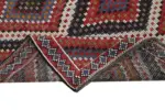 Cıcım  Eskitme Multi Renk Keçi Kılı El Dokuma Kilim-184x356 - Görsel 6