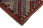 Cıcım  Eskitme Multi Renk Keçi Kılı El Dokuma Kilim-174x327 - Görsel 4