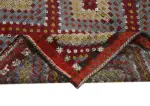 Cıcım  Eskitme Multi Renk Keçi Kılı El Dokuma Kilim-174x327 - Görsel 6