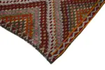 Cıcım  Eskitme Multi Renk Keçi Kılı El Dokuma Kilim-196x323 - Görsel 4