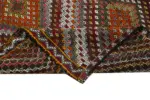 Cıcım  Eskitme Multi Renk Keçi Kılı El Dokuma Kilim-196x323 - Görsel 6