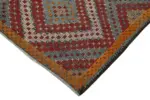 Cıcım Eskitme Multi Renk Keçi Kılı El Dokuma Kilim-182x308 - Görsel 4