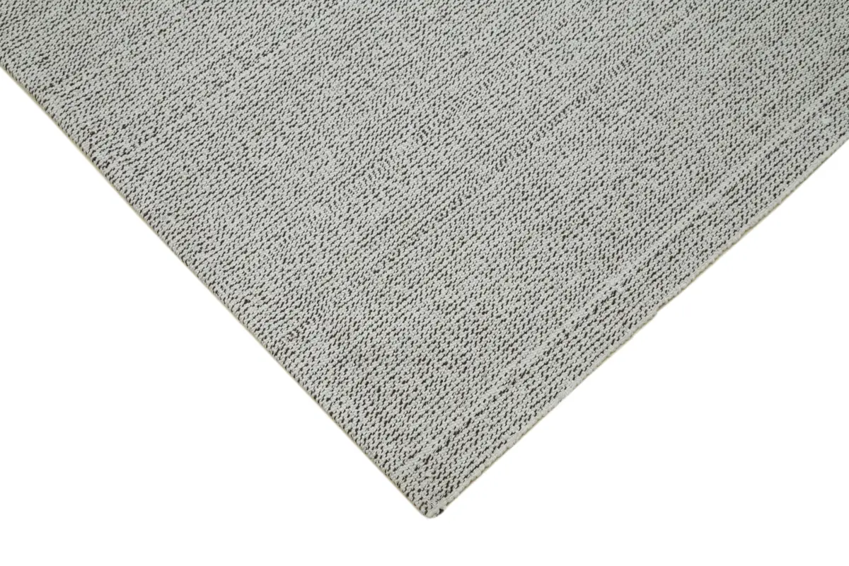 Flatweave Modern Bej Pamuk Üstü Yün El Dokuma Kilim-272x360 - Görsel 4