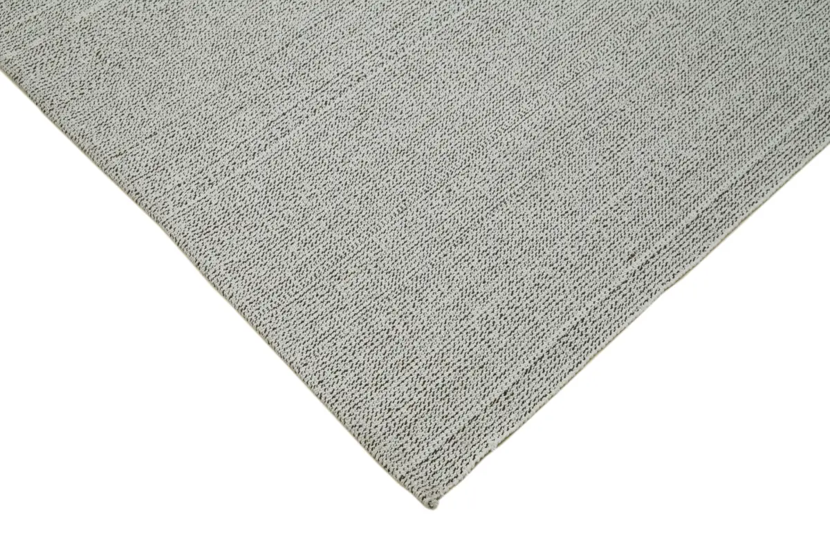 Flatweave Modern Bej Pamuk Üstü Yün El Dokuma Kilim-272x358 - Görsel 4
