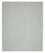 Flatweave Modern Bej Pamuk Üstü Yün El Dokuma Kilim-305x362