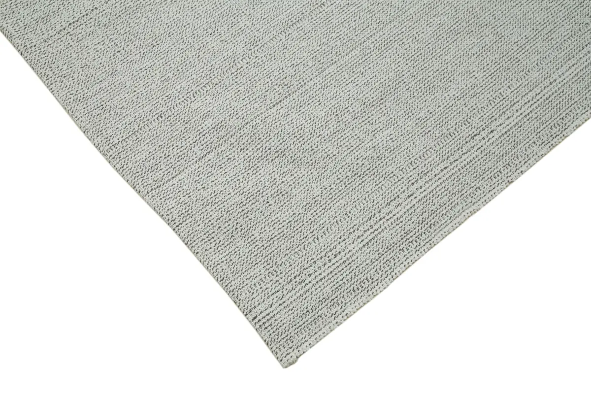 Flatweave Modern Bej Pamuk Üstü Yün El Dokuma Kilim-305x362 - Görsel 4