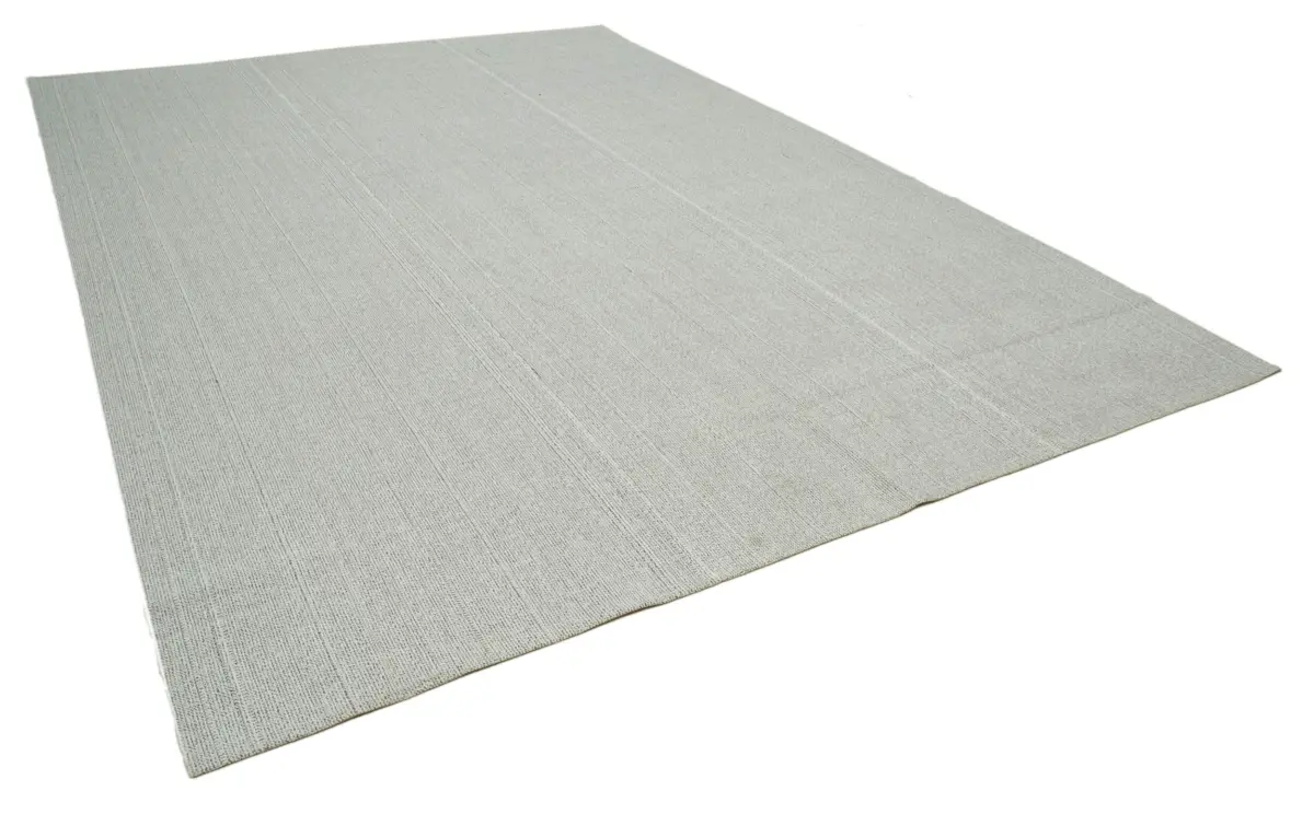 Flatweave Modern Bej Pamuk Üstü Yün El Dokuma Kilim-306x431 - Görsel 2