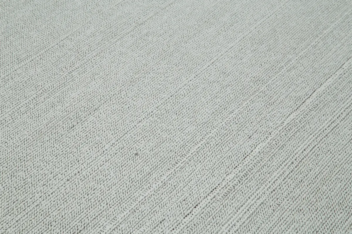 Flatweave Modern Bej Pamuk Üstü Yün El Dokuma Kilim-306x431 - Görsel 5