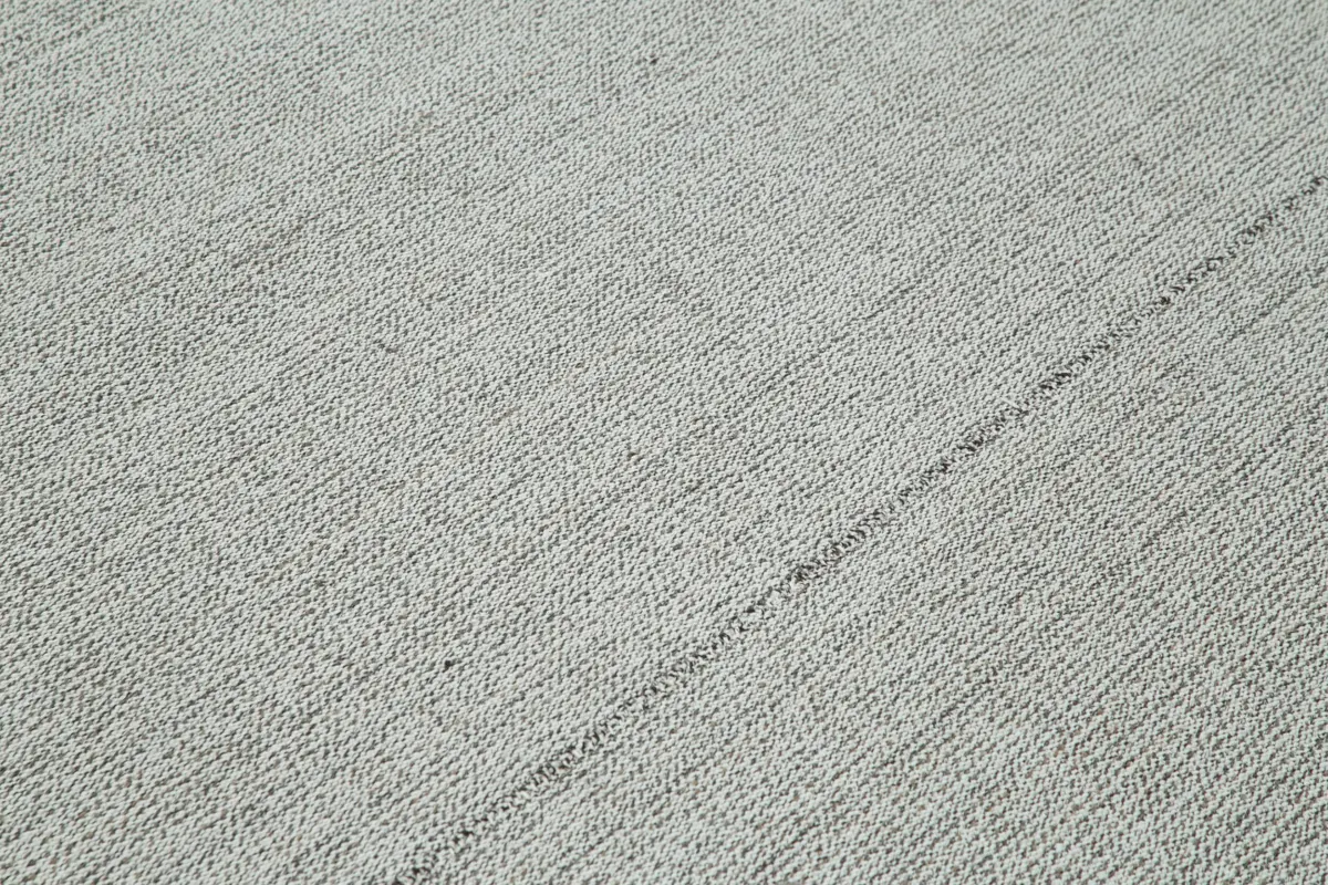Flatweave Modern Bej Pamuk Üstü Yün El Dokuma Kilim-320x395 - Görsel 5