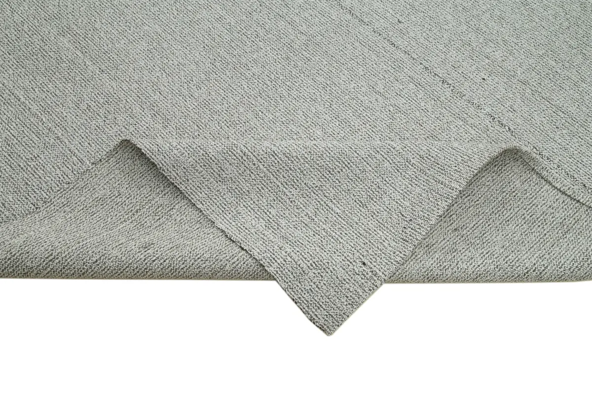 Flatweave Modern Bej Pamuk Üstü Yün El Dokuma Kilim-320x395 - Görsel 6