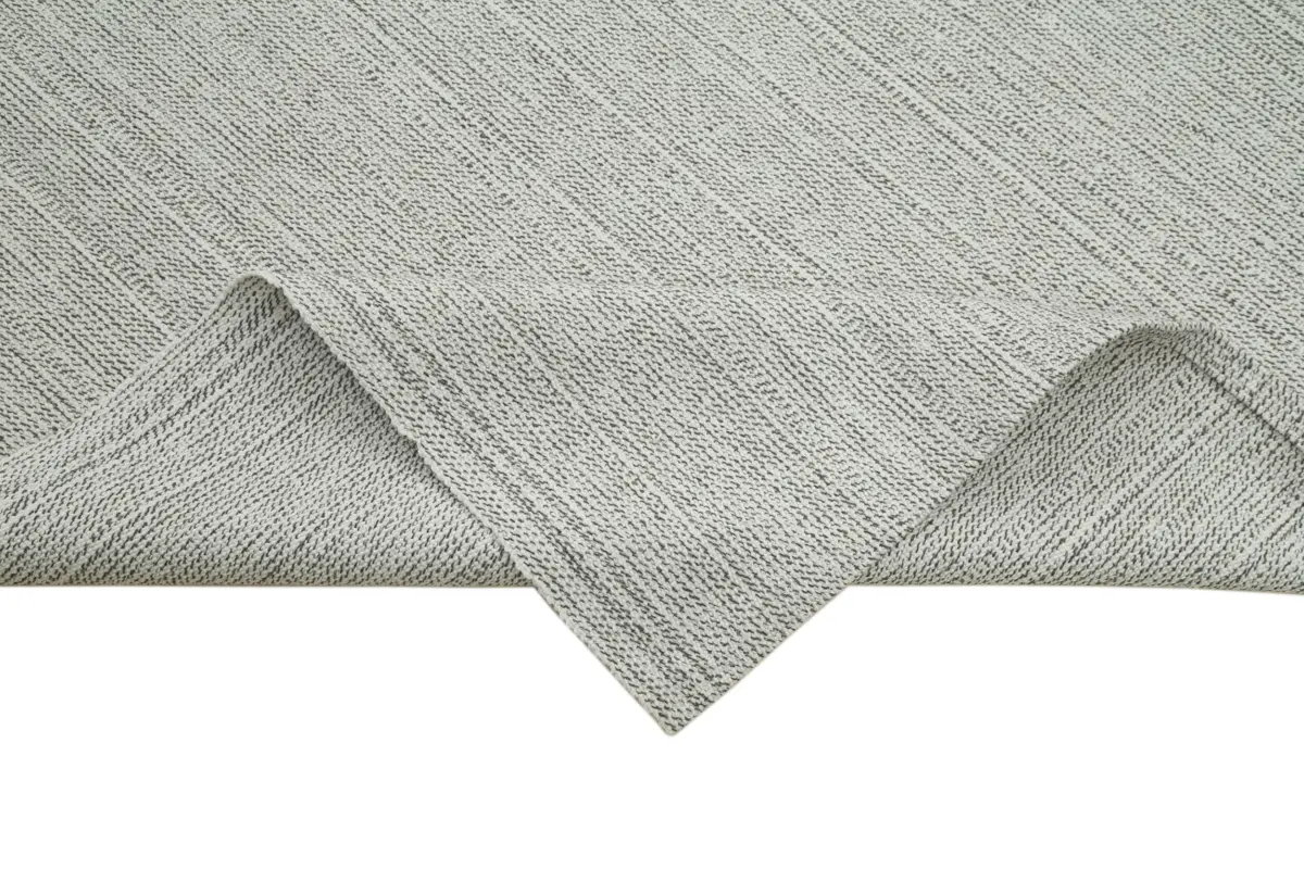 Flatweave Modern Bej Pamuk Üstü Yün El Dokuma Kilim-304x393 - Görsel 6