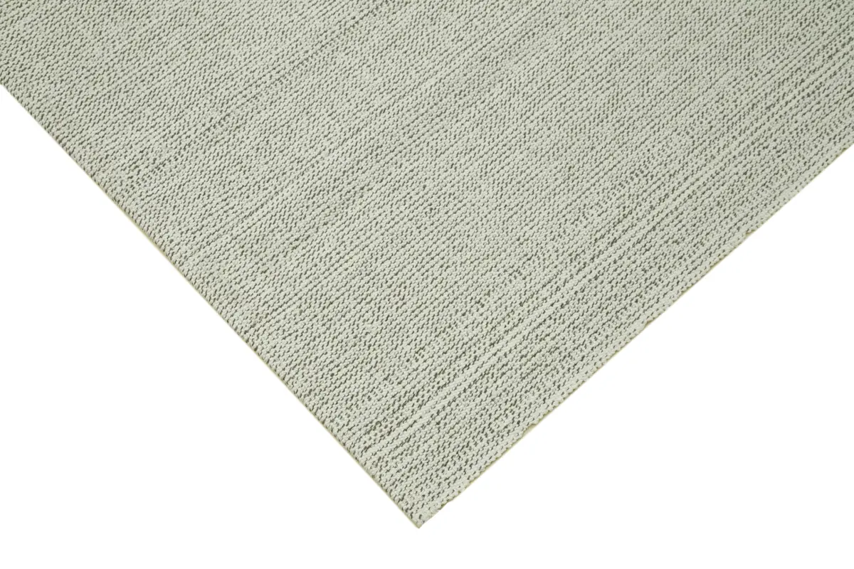 Flatweave Modern Bej Pamuk Üstü Yün El Dokuma Kilim-305x372 - Görsel 4