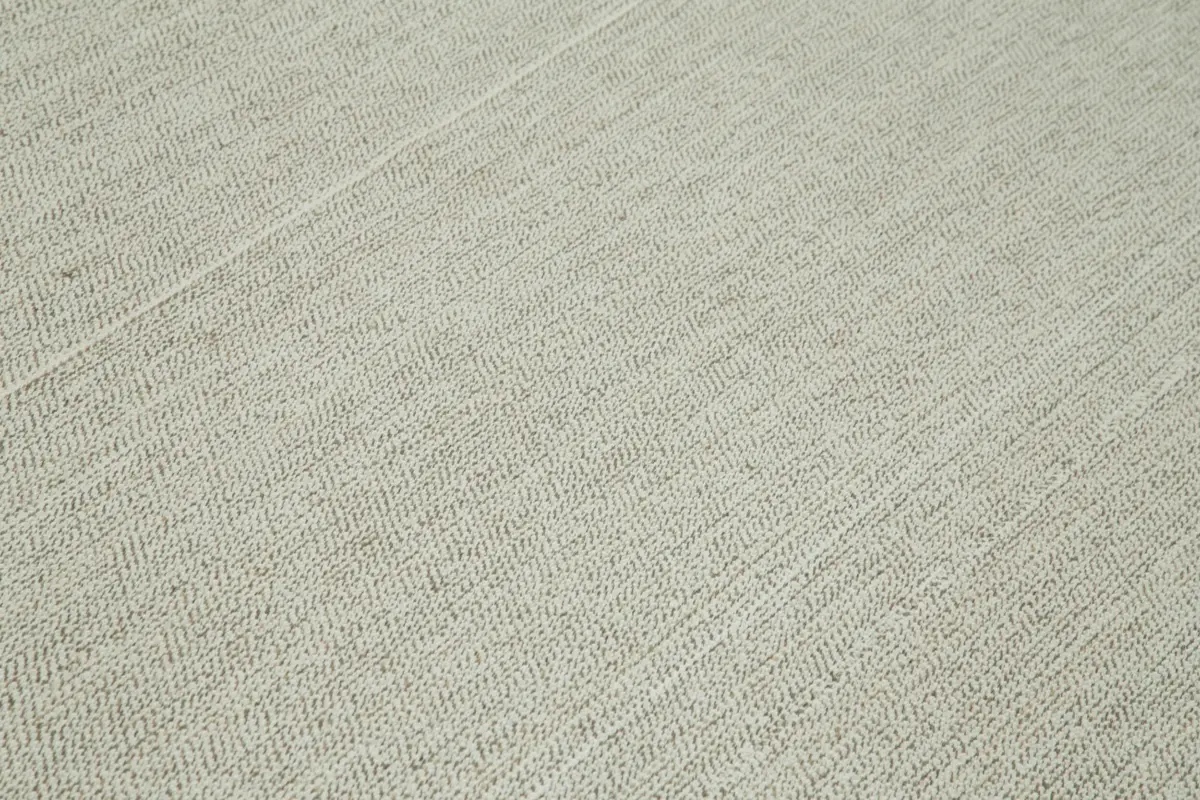 Flatweave Modern Bej Pamuk Üstü Yün El Dokuma Kilim-281x343 - Görsel 5