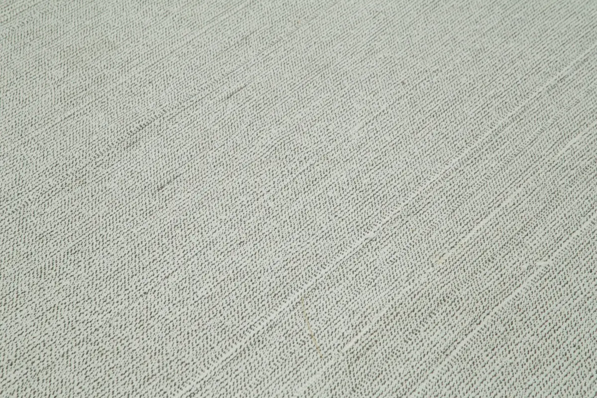 Flatweave Modern Bej Pamuk Üstü Yün El Dokuma Kilim-306x415 - Görsel 5
