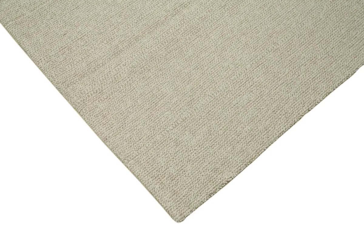 Flatweave Modern Bej Pamuk Üstü Yün El Dokuma Kilim-318x377 - Görsel 4