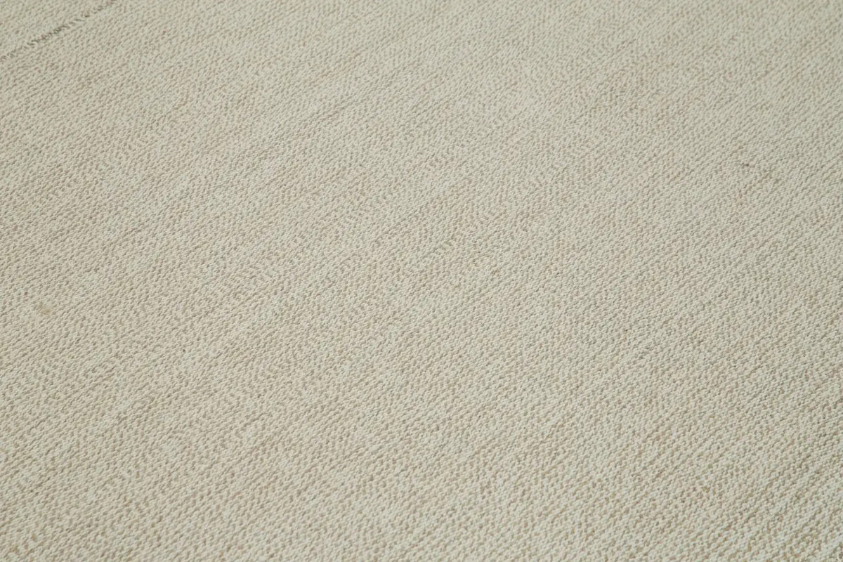 Flatweave Modern Bej Pamuk Üstü Yün El Dokuma Kilim-318x377 - Görsel 5