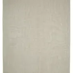 Flatweave Modern Bej Pamuk Üstü Yün El Dokuma Kilim-318x433