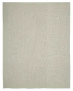 Flatweave Modern Bej Pamuk Üstü Yün El Dokuma Kilim-317x403