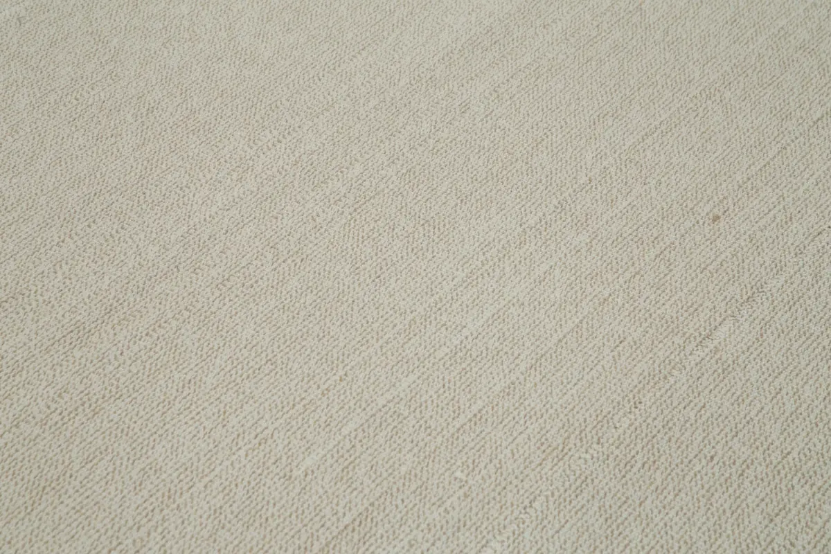 Flatweave Modern Bej Pamuk Üstü Yün El Dokuma Kilim-317x403 - Görsel 5