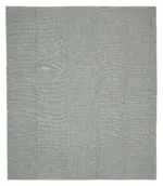 Flatweave Modern Gri Pamuk Üstü Yün El Dokuma Kilim-328x383