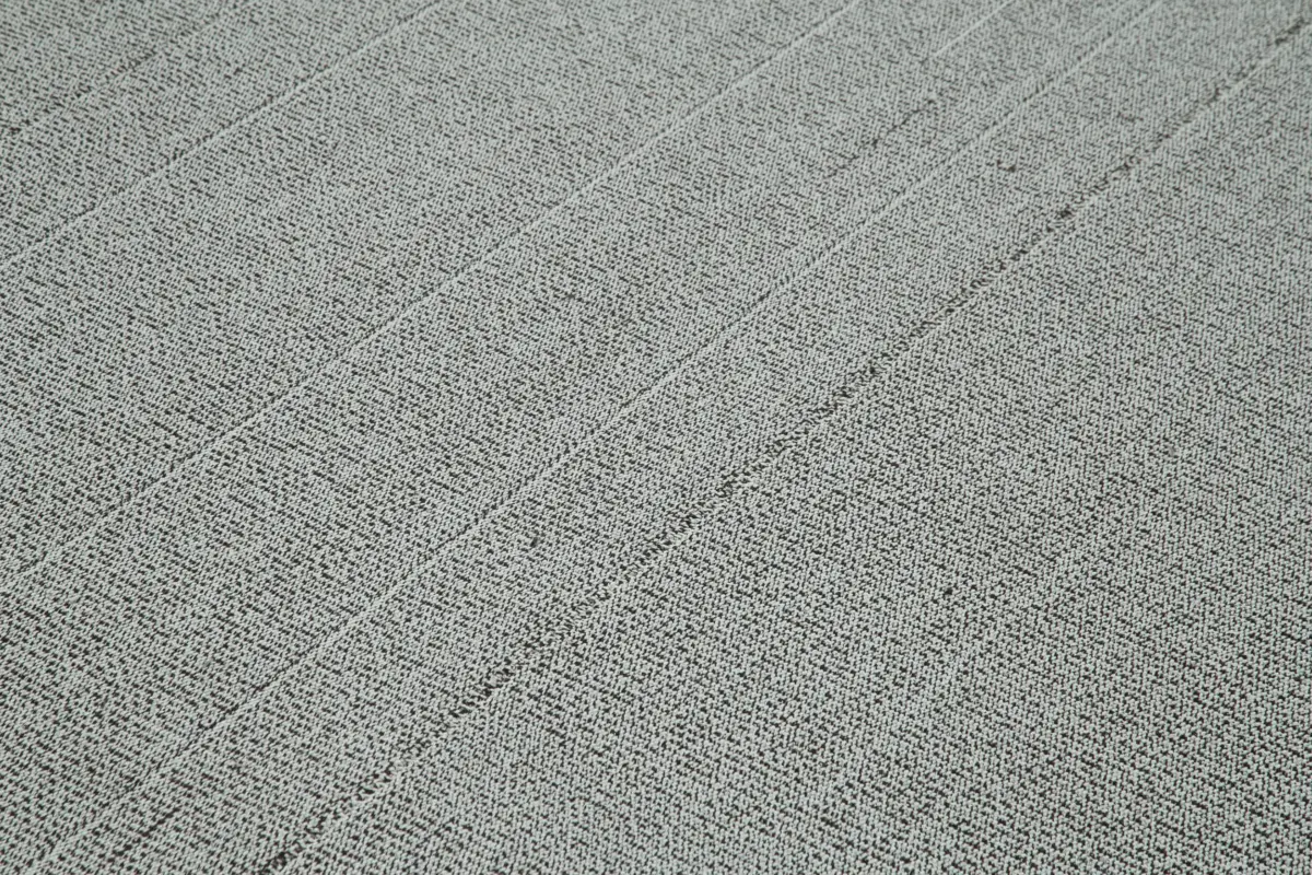 Flatweave Modern Gri Pamuk Üstü Yün El Dokuma Kilim-328x383 - Görsel 5