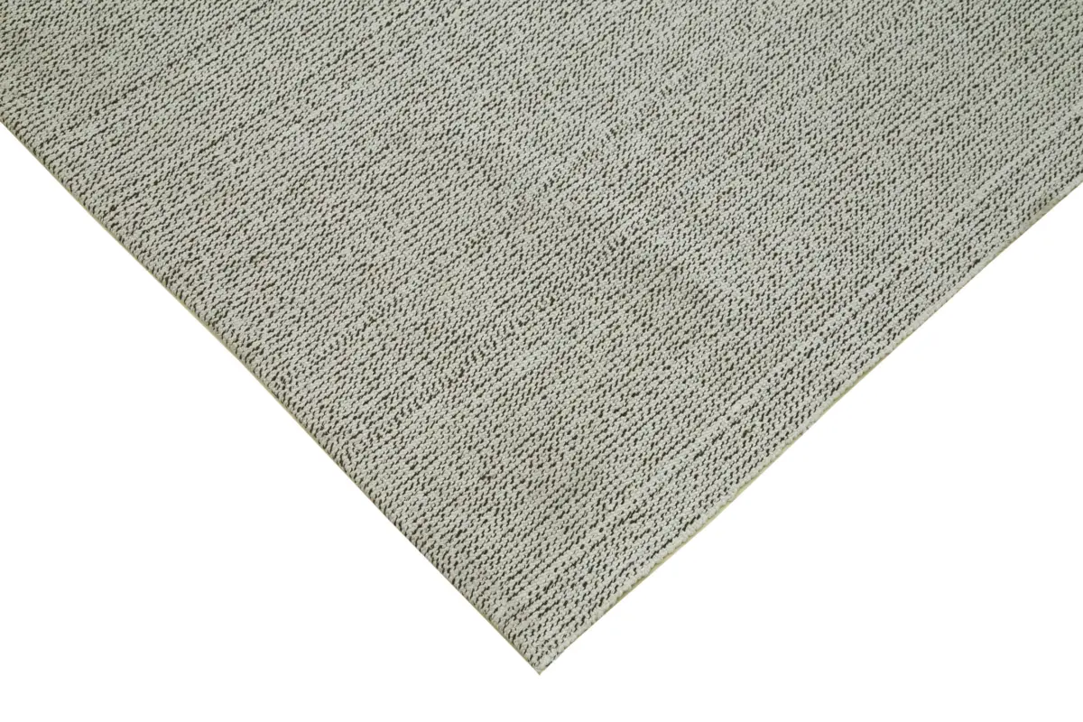Flatweave Modern Gri Pamuk Üstü Yün El Dokuma Kilim-273x366 - Görsel 4