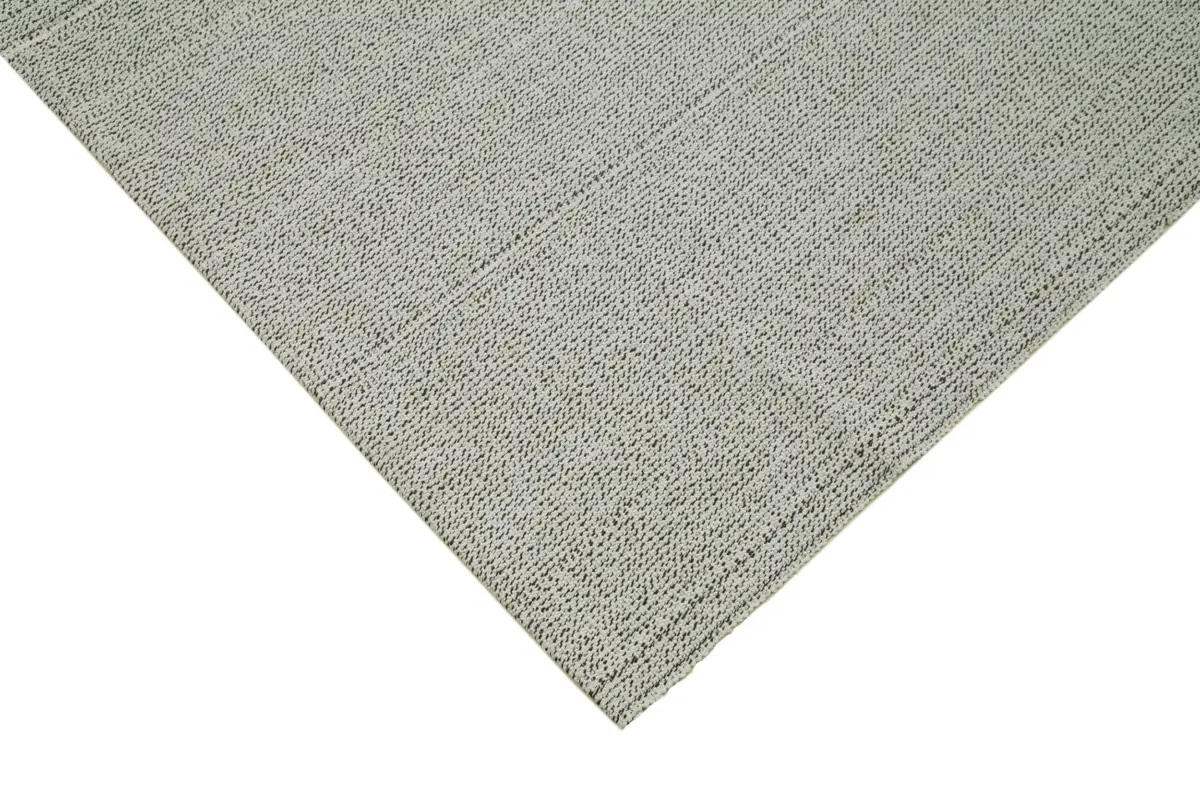Flatweave Modern Gri Pamuk Üstü Yün El Dokuma Kilim-272x360 - Görsel 4