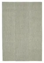 Flatweave Modern Gri Pamuk Üstü Yün El Dokuma Kilim-238x354