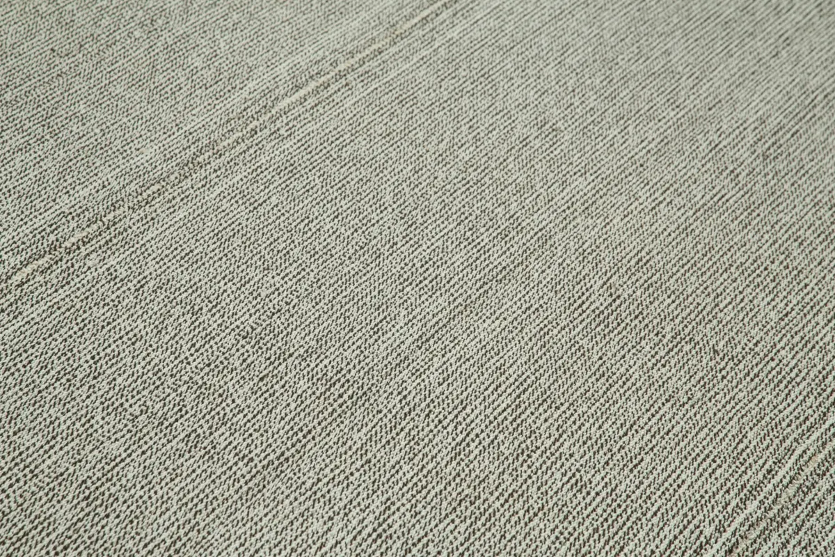 Flatweave Modern Gri Pamuk Üstü Yün El Dokuma Kilim-238x354 - Görsel 5