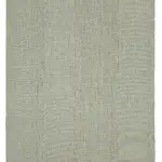 Flatweave Modern Gri Pamuk Üstü Yün El Dokuma Kilim-260x340