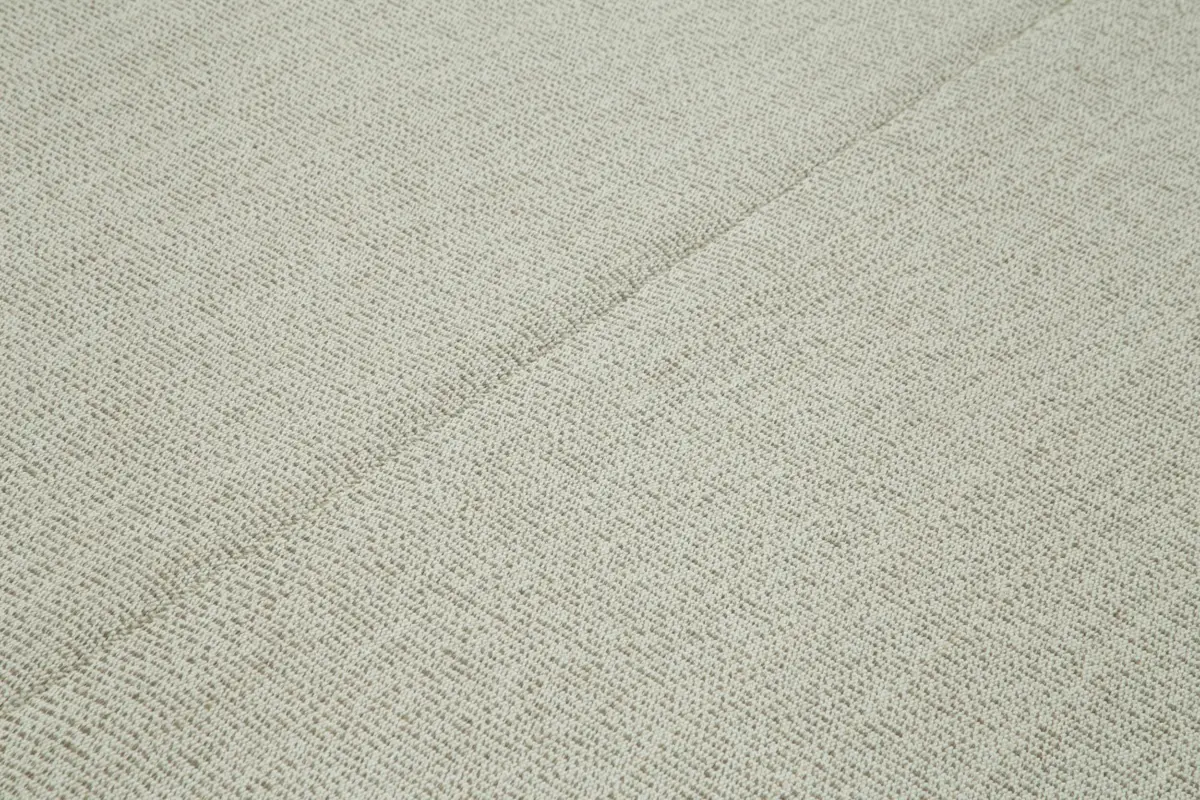 Flatweave Modern Bej Pamuk Üstü Yün El Dokuma Kilim-271x338 - Görsel 5