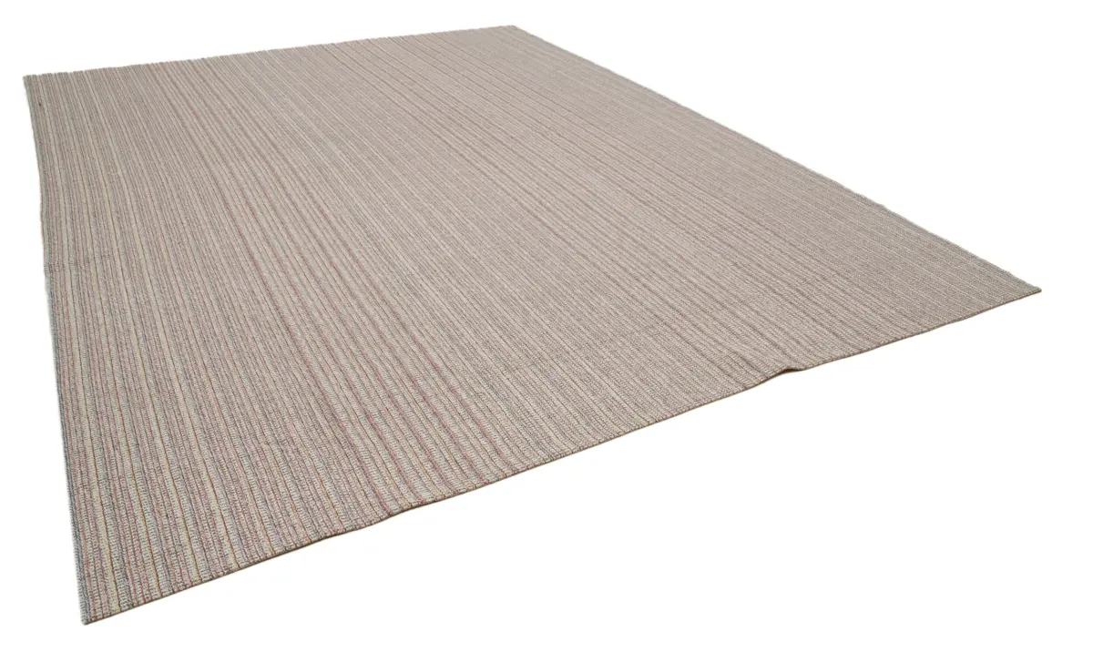 Flatweave Modern Multi Pamuk Üstü Yün El Dokuma Kilim-313x395 - Görsel 2