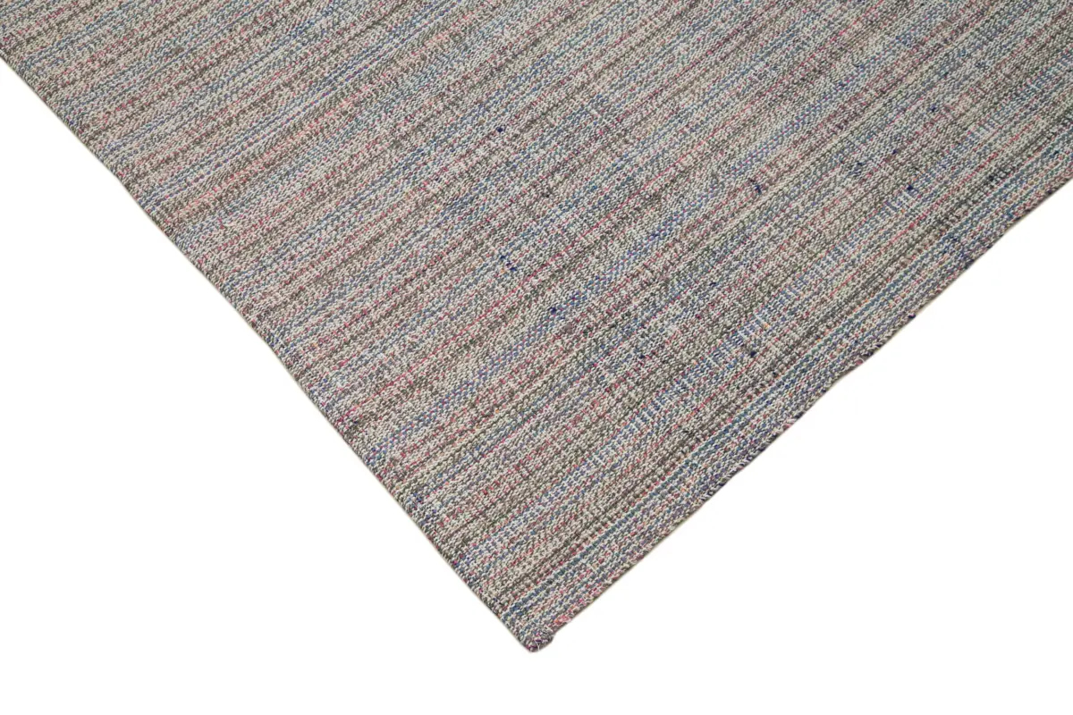 Flatweave Modern Multi Pamuk Üstü Yün El Dokuma Kilim-290x409 - Görsel 4