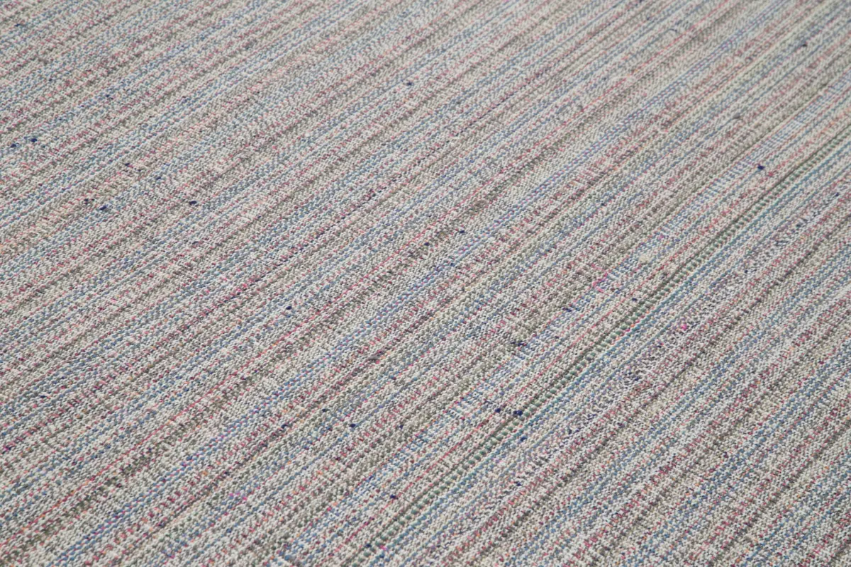 Flatweave Modern Multi Pamuk Üstü Yün El Dokuma Kilim-290x409 - Görsel 5