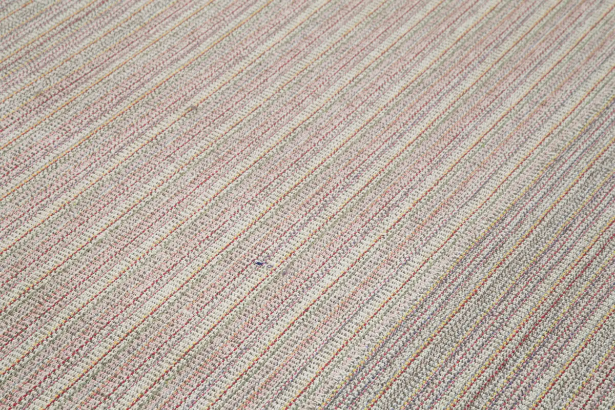 Flatweave Modern Multi Pamuk Üstü Yün El Dokuma Kilim-285x396 - Görsel 5
