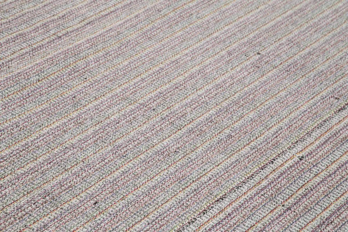 Flatweave Modern Multi Pamuk Üstü Yün El Dokuma Kilim-320x410 - Görsel 5