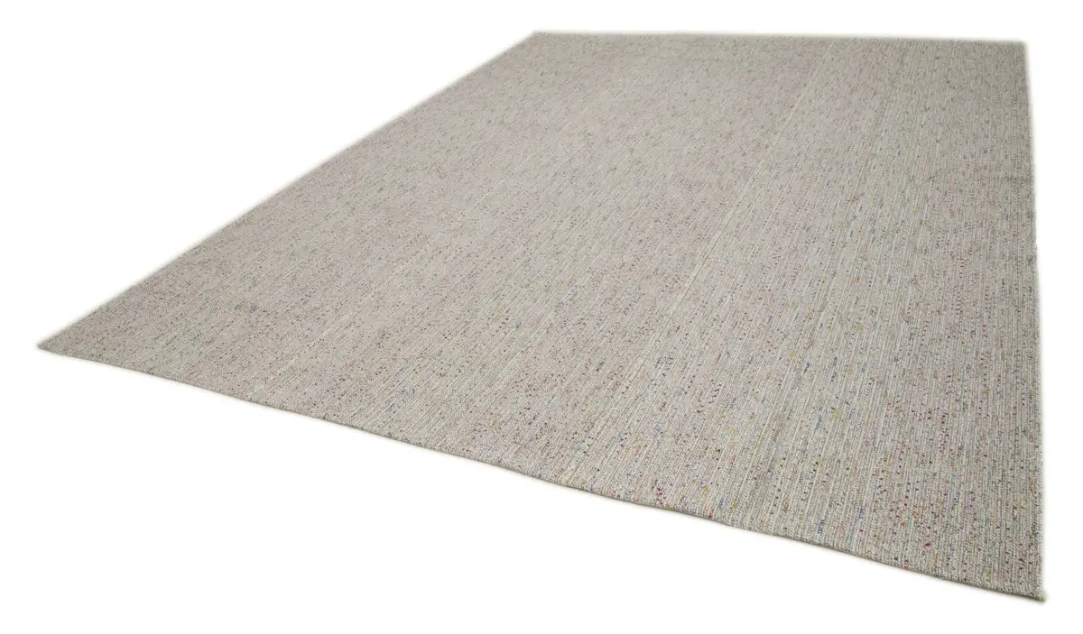 Flatweave Modern Multi Pamuk Üstü Yün El Dokuma Kilim-312x400 - Görsel 3