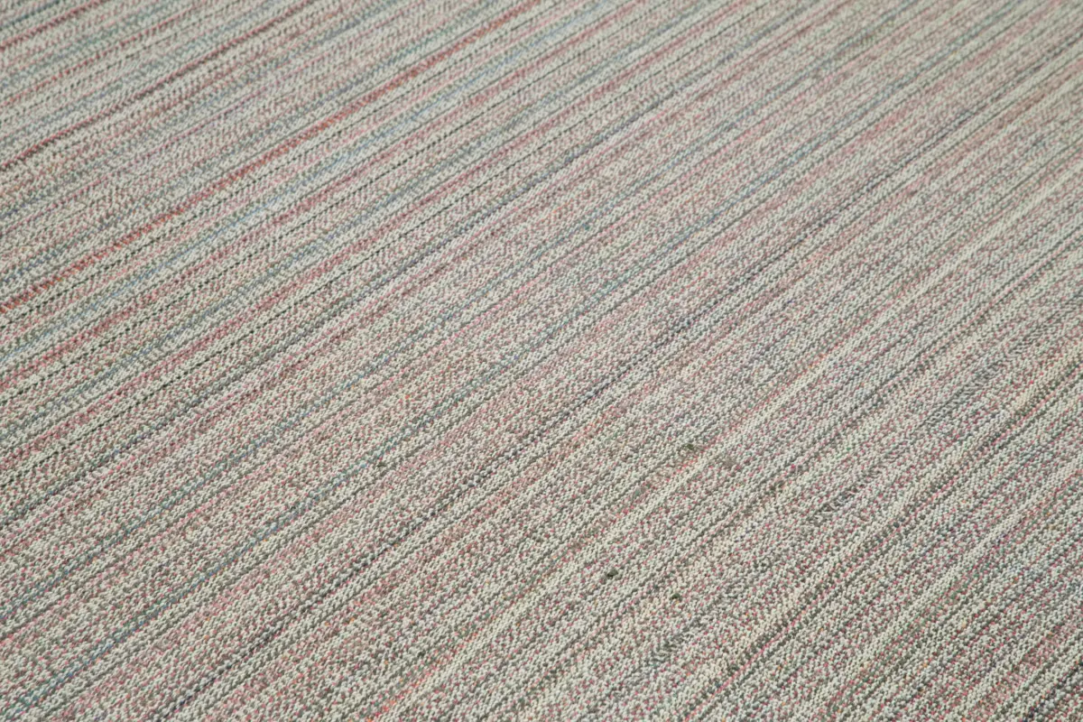 Flatweave Modern Multi Pamuk Üstü Yün El Dokuma Kilim-310x410 - Görsel 5