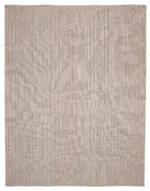 Flatweave Modern Multi Pamuk Üstü Yün El Dokuma Kilim-317x411