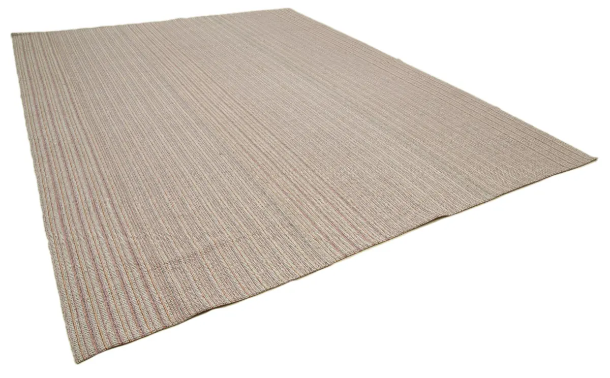 Flatweave Modern Multi Pamuk Üstü Yün El Dokuma Kilim-317x411 - Görsel 2