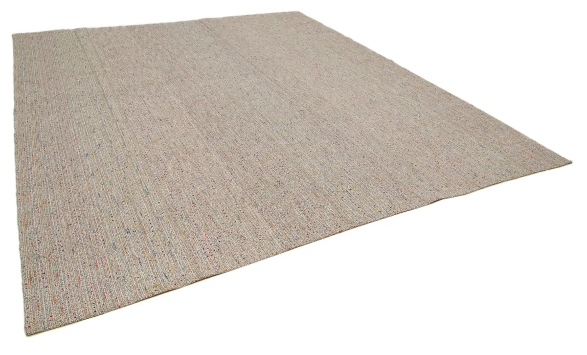 Flatweave Modern Multi Pamuk Üstü Yün El Dokuma Kilim-316x370 - Görsel 2