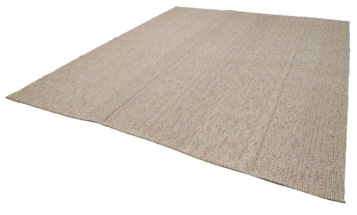 Flatweave Modern Multi Pamuk Üstü Yün El Dokuma Kilim-316x370 - Görsel 3