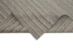 Flatweave Modern Gri Pamuk Üstü Yün El Dokuma Kilim-300x416 - Görsel 6