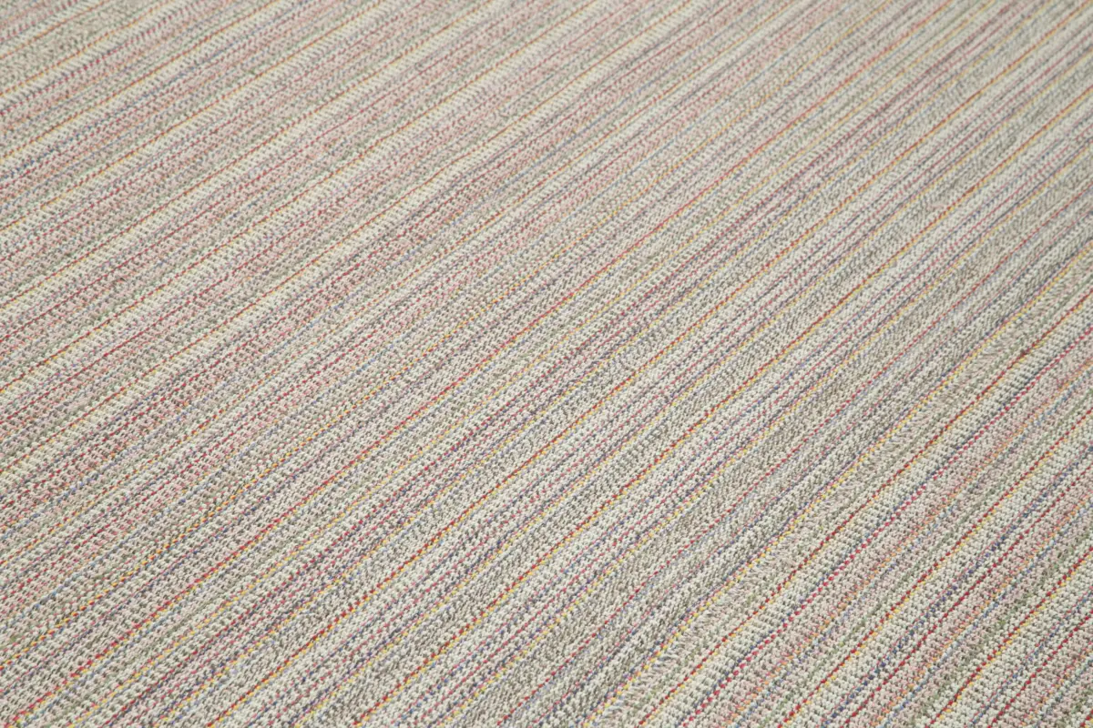 Flatweave Modern Multi Pamuk Üstü Yün El Dokuma Kilim-285x390 - Görsel 5