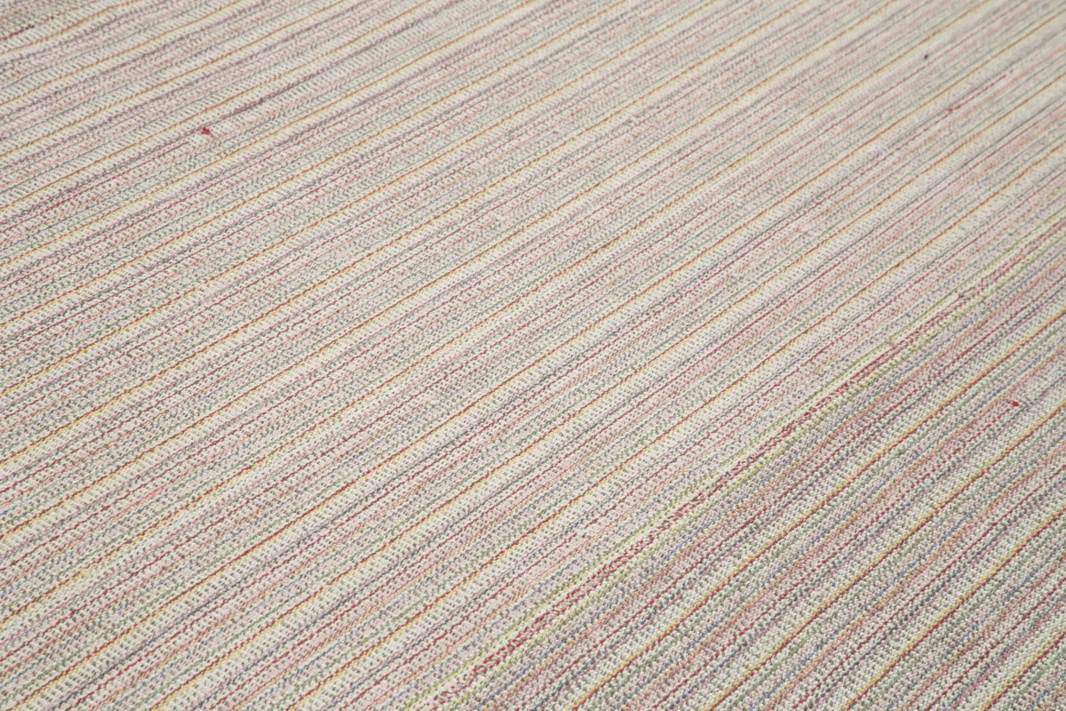Flatweave Modern Multi Pamuk Üstü Yün El Dokuma Kilim-318x405 - Görsel 5
