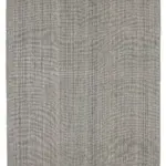 Flatweave Modern Gri Pamuk Üstü Yün El Dokuma Kilim-256x360